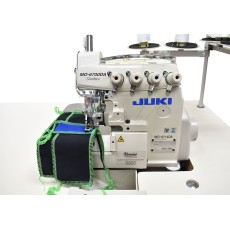 JUKI MO6714DA-4 thread premium semi-dry-head​ industrial overlock machine